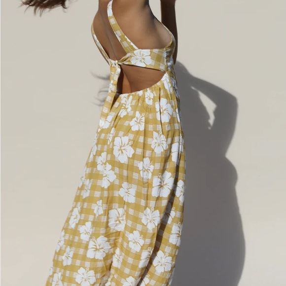 Benoa Swim Honey Palaka Long Maile Dress - Picture 3 of 10